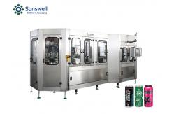 China 36000CPH Automatic Carbonated Drinks Filling Machine For Aluminum Can supplier