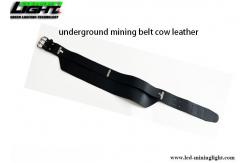 China Back Support Miners Tool Belt Cow Leather For Underground Mining supplier