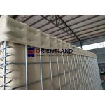 Galfan Coated Collapsible Defensive Barrier Military Rapidly Construct Blast Wall