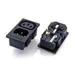 Ac Power Socket IEC Connector Female Ac Power Socket