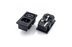 China Ac Power Socket IEC Connector Female Ac Power Socket supplier