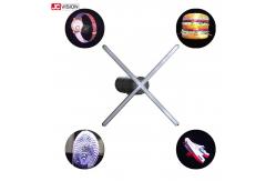China Spinning Micro 3D Hologram LED Fan , WIFI  3D Hologram Projection 65cm supplier