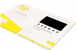 China CMYK Offset Printing Video Brochure Cards Customized supplier