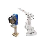 6 Axis Robotic Arm ABB IRB 1410 With CNGBS Gun Cleaning Station For Welding Robot Automation for sale