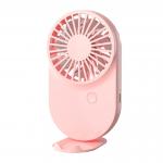 Pink White Blue Candy Design Portable Fans 115g With Lanyard And Base 3 Wind Speeds 500mAh Battery Type-C Fast Charging for sale