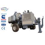 5km/H Conductor Stringing Equipment , Hydraulic Motor Tension Stringing Equipment for sale