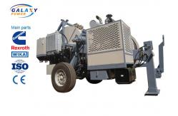 China 5km/H Conductor Stringing Equipment , Hydraulic Motor Tension Stringing Equipment supplier