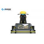 1500w Online VR Motorcycle Simulator With 24 LED Screen Galvanized Steel Frame for sale