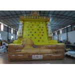 Commercial Egypt Tower Tour Inflatable Rock Climbing Wall Inflatable Sport Game Waterproof Fireproof PVC 5 X 4 X 6m for sale