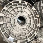 Sandblasting Flywheel Aluminum Alloy Casting Heavy Duty Equipment Parts for sale