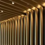 Aluminum Suspended Square Tube Baffle Ceiling For Shopping Mall Restaurant Decoration for sale