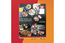 China Automatic Heating Function Vending Machine Can Sell Hot Food Lunch Box And Bread supplier