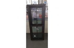 China Anti Scratch Aluminium Top Hung Double Glazed Windows ODM supplier