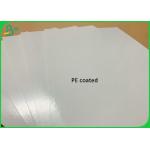 15g PE Coated 300g White Food Grade Paper For Lunch Burger Packing Box for sale
