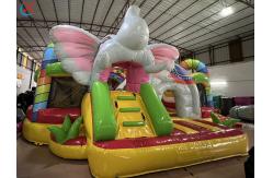 China Manufacturer Zoo Inflatable Fun City Inflatable Bouncy House Slide Castle supplier