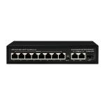 11 Port 100M Unmanaged Ethernet Switch With 8 Port AI 25 Meter PoE 120W Power for sale