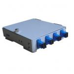 Metal shell FTTH customer terminal box 4 or 8 ports for FC,SC,ST,LC adapter for sale