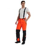 Safety Bibpants Chainsaw Protective Clothing Breathable EN381-5
