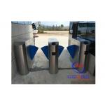 Half Height Portable Security Turnstile Gate Lock 304 SS With Rfid Coins Acceptor for sale