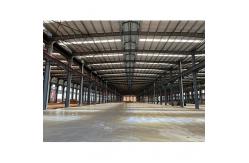 China Customized Steel Structure Workshop Building , Industrial Prefab Pole Barn Kits supplier