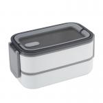 Double Layer Stainless Steel Stackable Lunch Box Leak Proof For Portion Control for sale