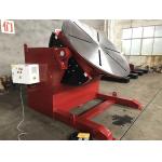 10 T 2 Axies Welding Turn Table , Foot Pedal Tilting Rotation Arc Welding Table