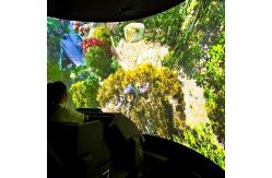 China Northern Lights Simulator Cinema 5d Visual Motion Immersive Orbital Cinema supplier