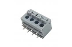 China 150V HQ211R-2.54mm Pcb Spring Terminal 1P 18AWG supplier