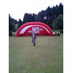 advertising inflatable tunnel tent for rental for sale