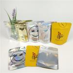 VMPET Smell Proof Mylar Bags CMYK 3.5g Mylar Child Proof Soft Touch for sale
