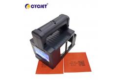 China Stamp Handheld Inkjet Barcode Printer 300DPI Smart Handheld Inkjet Coder supplier