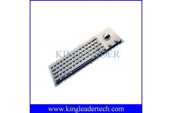 China Cherry Key Switch Kiosk Rugged Trackball Keyboard IP65 Panel Mounting supplier