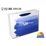 Upscaled 200g Coated Custom Paper Shopping Bags For Clothes Apparel for sale