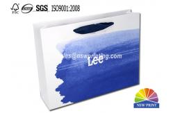 China Upscaled 200g Coated Custom Paper Shopping Bags For Clothes Apparel supplier