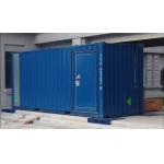 20ft Prefabricated 16 Racks Container Data Center With In Row Air Conditioning for sale