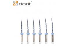 China 19mm Blue Flexible Rotary Files Safe Endo Rotary Files supplier