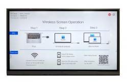 China 3840*2160P 55 500W 320cd/m2 LCD Interactive Touch Screen supplier