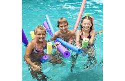 China Cylindrical Buoyant Polyethylene Foam Pool Noodles For Aquatic Exercise supplier
