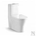China Sterling Elongated Bathroom Toilets Surface Self Cleaning 690X362X765MM manufacturer