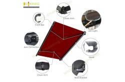 China Customizable Full Cassette Retractable Awnings For Versatile Wall Or Ceiling Mounting supplier
