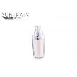 30ml 50ml 100ml Empty lotion bottles SR-2282A Pink lotion pump bottle for sale