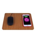 Multipurpose Wooden Wireless Charging Mouse Pad Mildew Proof