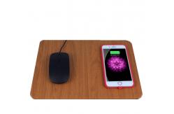 China Multipurpose Wooden Wireless Charging Mouse Pad Mildew Proof supplier