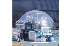 China Customized Garden Igloo Bubble Tent Rain Resistance Bubble Tent House supplier