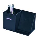10W Fast Charging Leather Qi Wireless Charger Pen Holder Custom for sale