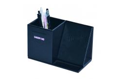 China Custom Wireless Charging Leather Office Pen Holder Executive Multipurpose Cute supplier
