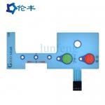 PET LED Membrane Keypad 3M468 Blue Home Graphic Overlay Membrane for sale