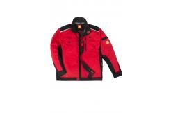 China Outside 250gsm Mens Work Uniforms Microfleece Inside Spring Work Jackets supplier