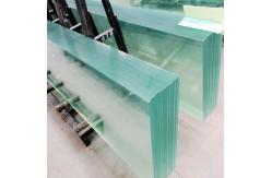 China Smooth Tempered Laminated Glass Construction with Polished Edge supplier