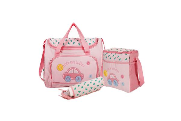 Customized Motherly Diaper Bag with Multi Pocket and Exquisite Silk Screen Printing